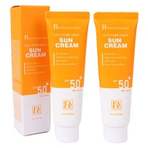 페이스레볼루션 시카퓨어데일리선크림 50ml 2개