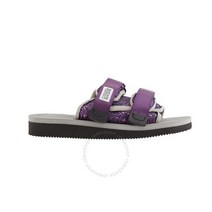 Suicoke Ladies Purple Moto-Cab Slippers Brand Size 6 US 9 OG-056CAB-PT03 PURPLE