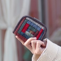 바이핸즈 퀼트 diy키트 패키지 소품 - 윈저 반지갑, 1개