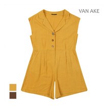 반에이크 반에이크 카라 민소매 숏 점프수트_VB08JSMD03A