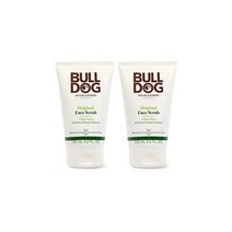 Bulldog Mens 스킨케어 및 그루밍 오리지널 페이셜 모이스처라이저 3.3온스 - 2개 팩, Original Face Scrub