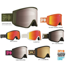 SPY 겨울 2022 레이더 HD 분리형 스노우 스키 알파인 보드 렌즈 고글, F 매트 블랙, FEE