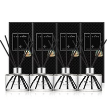 코코도르 디퓨저 4종 세트 200ml, 블랙체리, 에이프릴프레쉬, 시트러스라벤더, 러블리피오니, 1세트