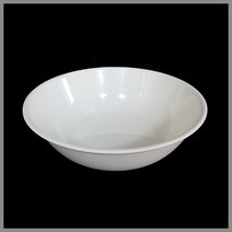 대명멜라민 미색 - 멜라민 짬뽕기 (국내생산 멜라민 흰그릇 하얀그릇 업소용그릇), (짬뽕기중), 중