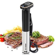 OOIIOR 수비드 머신 수비드 쿠커 1100W IPX7 방수, Sous Vide(기본)