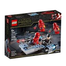 레고 스타워즈 보증 75266 시스 스톰트루퍼 전투 세트 빌딩 블록, [02] 포장되어 무작위로 배송됩니다. 혼자 플레이하기