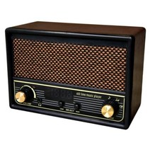 FESCO 창가 라지오 DX100 AM FM 라디오가있는 음악 플레이어 SRDX-001