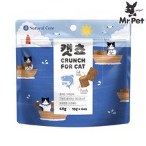 고양이 캣쵸60g x 12개 + 사료샘플 4종, 1box, 캣쵸60g(연어) X 12개 + 사료샘플 4종