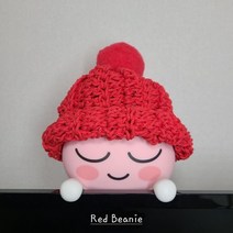 12종 라이언 어피치 카카오 프렌즈 모니터 걸이 방향제 모자 (방향제미포함), 빨간비니