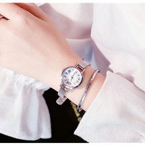 저비샵 여자 여성 학생 손목 시계 선물 추천 패션 CU857 깔끔해서 믹스매치하기기 좋은