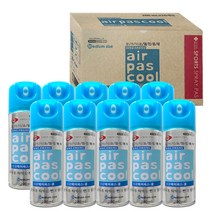 성광 에어파스 쿨 스프레이 200ml x10개 뿌리는파스, 10개