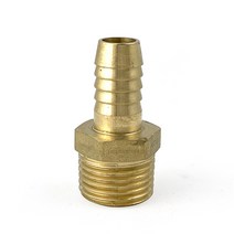 신주 호스니플 15A-11mm 수도 배관자재 부속 파이프 설비 보일러 난방 황동, 1개