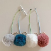 폼폼 골프 키링 티걸이 [ 제작상품 ], 딥블루