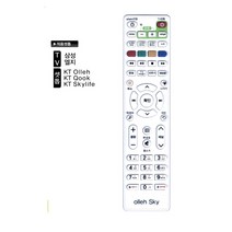 KT 셋톱박스리모콘 스카이라이프 KT Qook KT Skylife 케이티쿡 올레리모컨, KT-3010