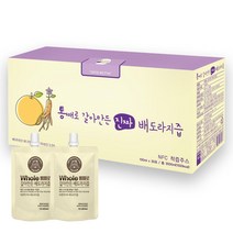 홀인주스 통째로 갈아만든 배도라지즙 스파우트파우치 30포 1개