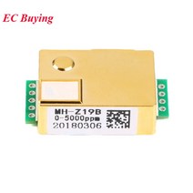 MH-Z19 MH-Z19B 적외선 CO2 센서 모듈 모니터용 이산화탄소 가스 0-5000ppm 400-5000ppm MH Z19B NDIR, 01 MH-Z19B
