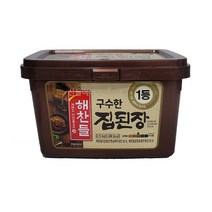 해찬들 된장 구수한 집된장 3kg 재래식된장 전통된장, 상세페이지 참조