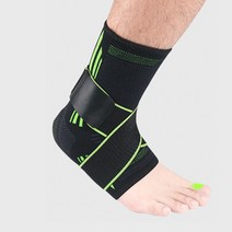 올리보 실리콘 내장형 발목보호대 발목아대 아킬레스건 압박밴드 추가형, 한쪽-XL(270~285), AGB02-그린