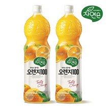 자연은 웅진식품 오렌지1.5L, 1.5L, 4개