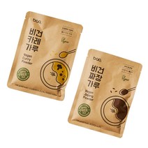 온가족 글루텐프리 비건 카레가루 비건 짜장가루 세트, 비건카레+비건짜장