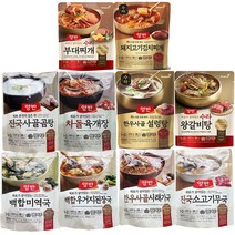 양반 즉석국 찌개 10종, 3세트, 460g