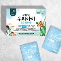 자연나라 오가닉 우리아이 순수 김자반, 12개, 7g