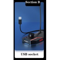 무선 핀 마이크 블루투스 콘덴서 Lenovo-오리지널 3.5 Mm M2 USB 유선 사운드 앰프 컴퓨터 HD 음성 통화 비디오 회의, [01] USB