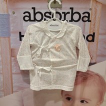 [압소바] 여름특가 /출산 용품의 기본 배냇저고리 /한여름용 얇은 원단 /잔잔한 플라워 패턴으로 저고리도 고급스럽게*스피저고리*