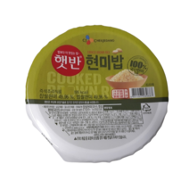 햇반 100% 현미로 지은밥, 110g, 120개