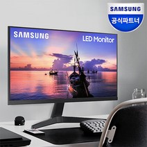 삼성전자 60.4cm LED 슬림베젤 모니터, F24T350
