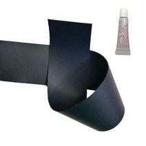 에어 미끄럼틀 50*1000mm 키트 펑크 접착제 수영 풍선 패치 PVC 수리 카누 풀 보트, 04 파란
