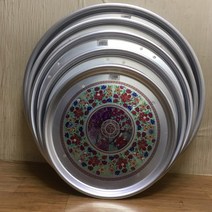 대원 양은 상 5종 양은밥상 발상 밥상 다과상 접이식 테이블, 양은 상 왕왕 60.5cm