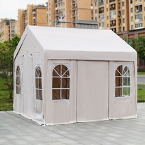 농막 간이창고 주차장 캐노피 이동식 펜션 썬룸 텐트, 다양한색상과크기의독점적인사용자정의