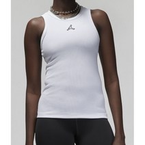 국내매장용 나이키 조던 에센셜 여성 탱크 탑 AS 화이트 DO5049-100 뛰어난 신축성 타이트 핏