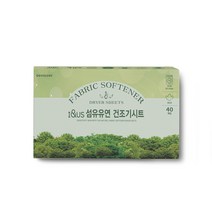아이앤어스 섬유유연 건조기시트 포레스트, 1개, 40매입