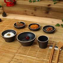 여주 소야 명품 도자기 그릇 혼밥 핸드메이드 한식기 1인 식기 세트 SA, 1인세트 블랙