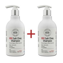 주원염전 국산천일염 탈모샴푸 솔트클리닉샴푸1+1 이벤트, 1개, 400ml