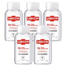 애경 랩신 V3 휴대용 손소독제 60ml, 5개