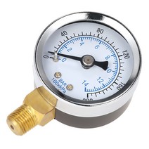 GHSHOP 200psi 풀 스파 필터 수압 게이지 0-200 PSI 측면 장착 1/8 