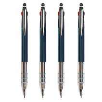 [마치] 3링 UV 코팅 니들 3색터치펜, 5개입, 블루