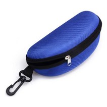 휴대용 스포츠 선글라스 하드 케이스 지퍼형 안경집 안경케이스 선글라스케이스 선글라스집, 상품선택, 블루