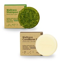 닥터카리나 웰니스 샴푸바 컨디셔너바 2종세트 고체샴푸바 샴푸비누 고체샴푸 린스바 고체린스 트리트먼트바 약산성 무실리콘 친환경 핸드메이드 수제 두피진정, 240g, 1개