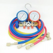 60인치 호스사용 R-22 GAS 매니폴드게이지세트 ACE560 냉동게이지세트