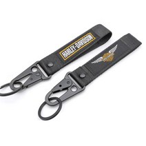 할리 열쇠고리 할리데이비슨 악세서리, 1.ALL BLACK KEYRING