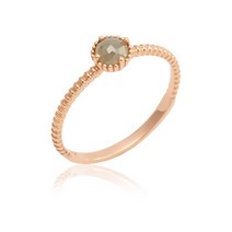 14K 볼륨 라인 로렛트 그레이러프 반지 SRS36906