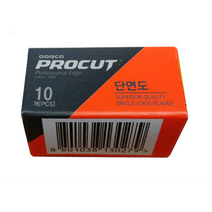 도루코 프로컷 단면도 DN52 10입 /면도칼/커터날, 6세트