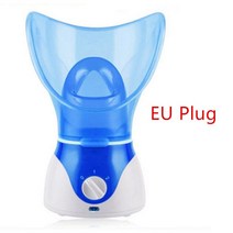 페이스스티머 얼굴 스티머 스팀 페이셜 페이스 스티머 머신 모공 클렌저 미스트 스팀 스파, 09 Blue EU