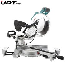 UDT 슬라이드 각도절단기 목공용 10인치 고속절단기 목재 컷팅기 UMS-10S