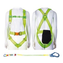 (모두팜) 산업용 안전벨트 안전그네 건설 공사장 고소작업 추락방지 생명줄 죔줄 안전대 건설현장안전벨트, 허리그네(AL) 대구경 엘라스틱