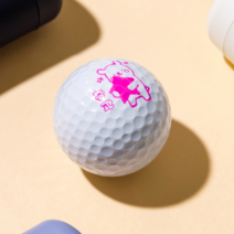 아토스포츠 골프공 스탬프(8종 모음전)+잉크세트(별매), 1개, 디자인 : 눈동자-블루 색상+리필잉크-블루 색상